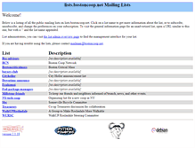 Tablet Screenshot of lists.bostoncoop.net